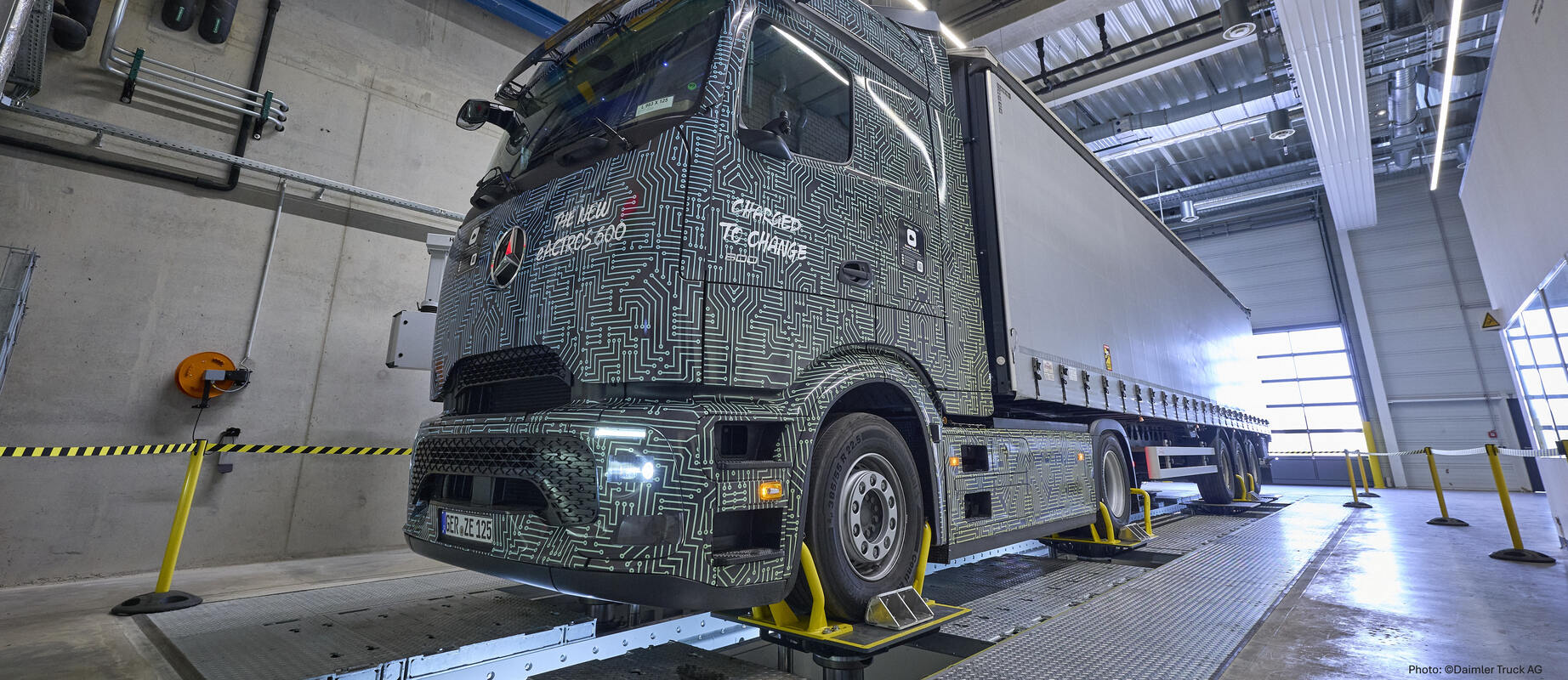 Multi-stamp system with truck