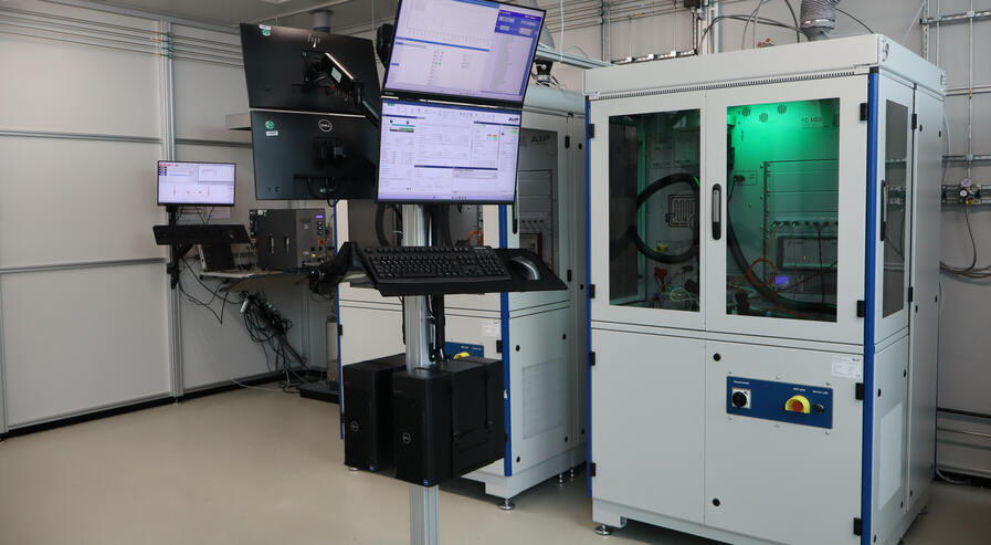 fuel cell test bench