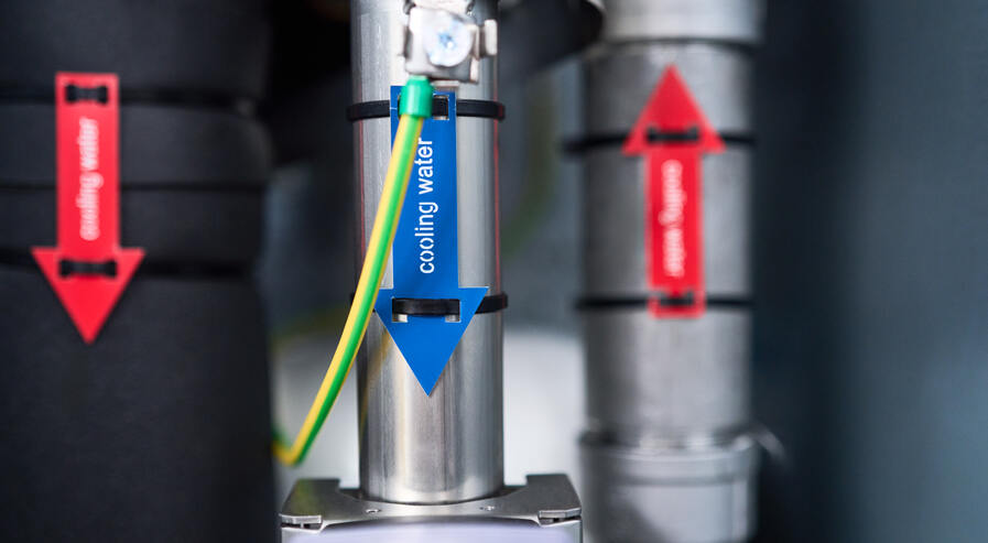 Simulationstest im Labor