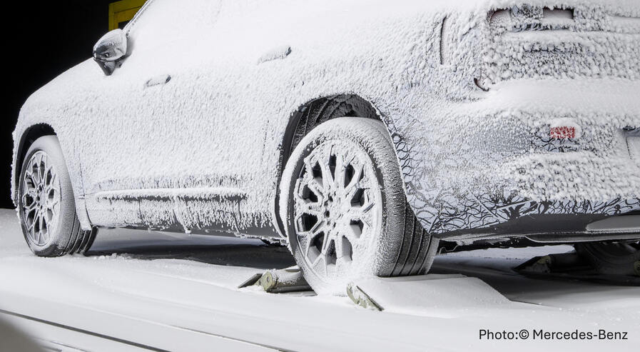 Klimawindkanal Prüfstand Gesamtansicht