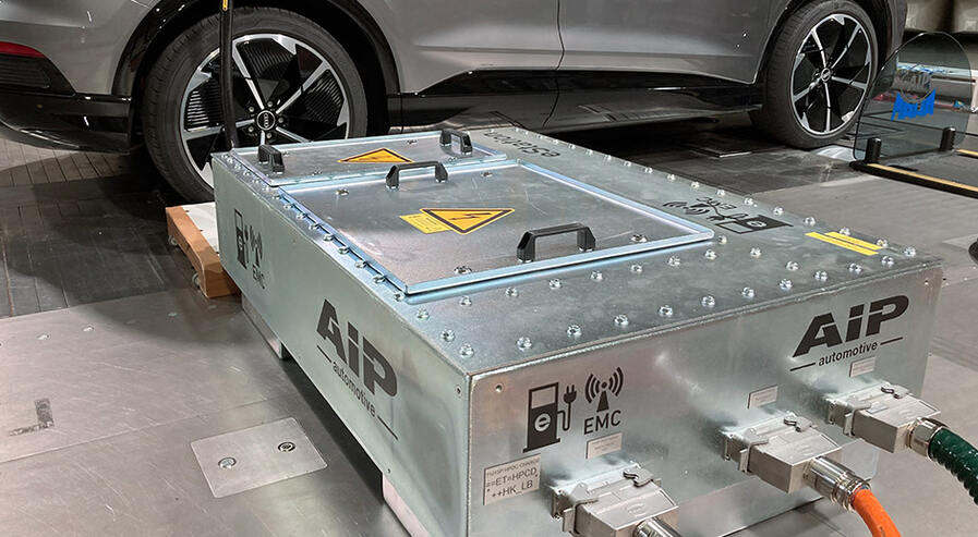 DC-Ladebox für EMV-Tests