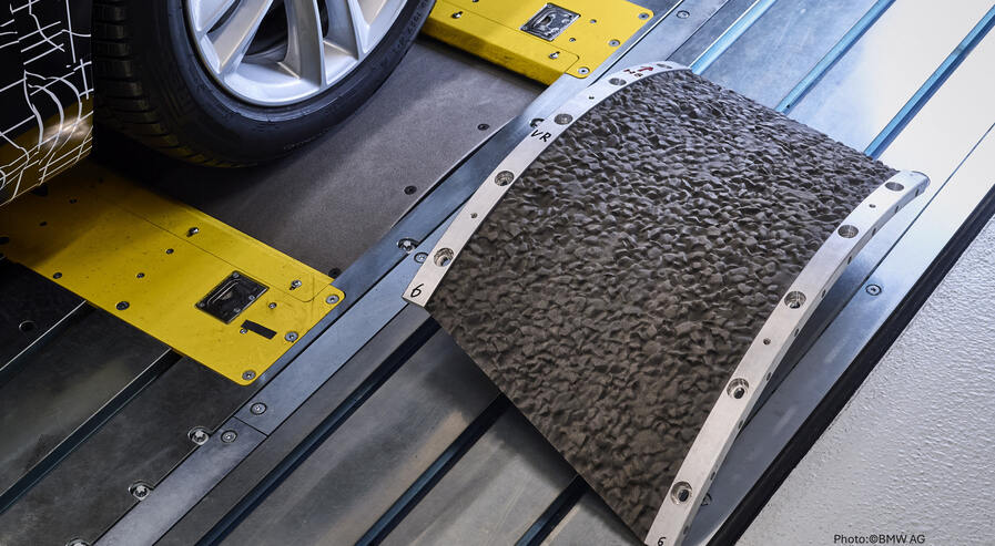 Belagschalen für NVH-Prüfstand