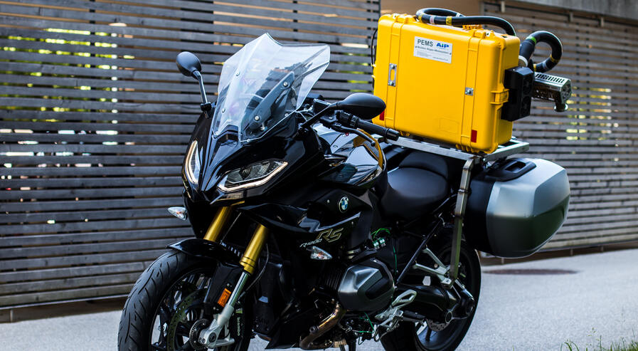 Rollenprüfstand für Motorräder