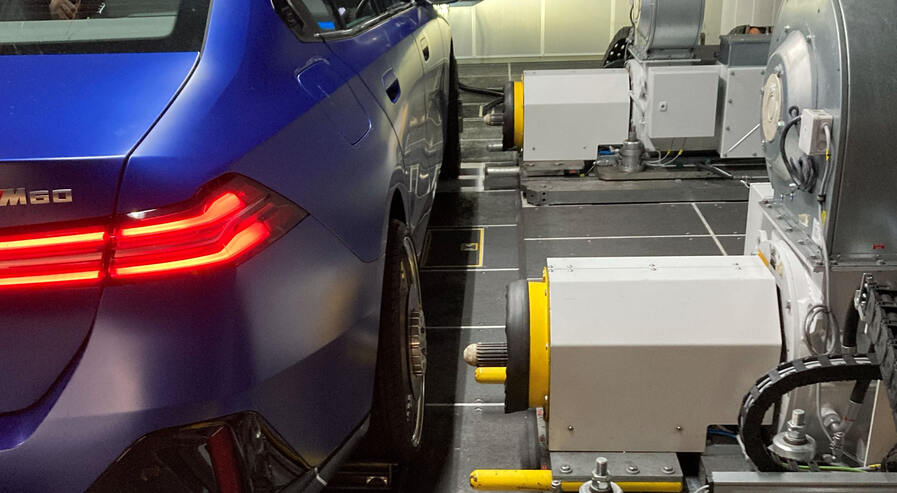 Road-2-Rig powertrain test bench device