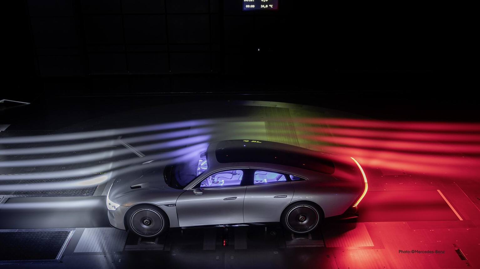 Visualized vehicle aerodynamics